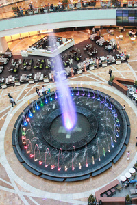 鄉(xiāng)村俱樂部廣場(chǎng)的噴泉 堪薩斯城的瑰麗明珠